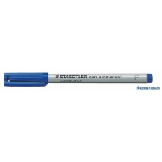 Alkoholmentes marker, OHP, 0,6 mm, STAEDTLER 'Lumocolor® 316 F', kék