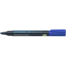 Alkoholos marker, 1-4 mm, vágott, SCHNEIDER 'Maxx 133', kék