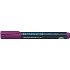 Alkoholos marker, 1-4 mm, vágott, SCHNEIDER 'Maxx 133', lila