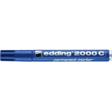 Alkoholos marker, 1,5-3 mm, kúpos, EDDING '2000', kék