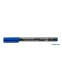 Alkoholos marker, OHP, 1-2,5 mm, STAEDTLER 'Lumocolor® 314 B', kék