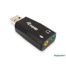 Audio adapter, 3,5 mm jack-USB átalakító, EQUIP 'Life'