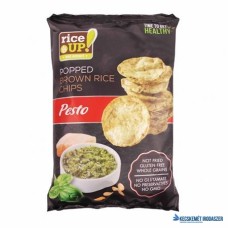 Barnarizs chips, 60 g, RICE UP, pesto