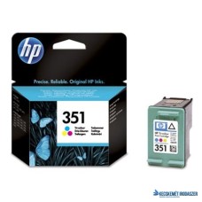 CB337EE Tintapatron DeskJet D4260, OfficeJet J5780 nyomtatókhoz, HP 351, színes, 3,5ml