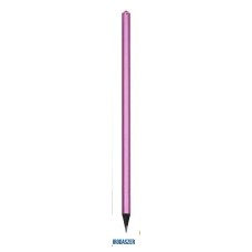 Ceruza, metál pink, rózsaszín SWAROVSKI® kristállyal, 14 cm, ART CRYSTELLA®