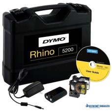 Elektromos feliratozógép, DYMO 'Rhino 5200' készlet táskában