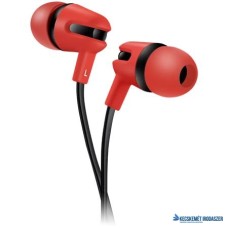 Fülhallgató, mikrofonnal, CANYON 'SEP-4', piros