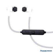 Fülhallgató, vezeték nélküli, Bluetooth 5.1, mikrofonnal, MAXELL 'Bass', fehér