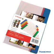 Füzet- és könyvborító + füzetcímke, A5, PVC,  PANTA PLAST