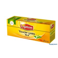 Fekete tea, 25x2 g, LIPTON 'Yellow label'