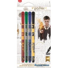 Filctoll készlet, MAPED 'Harry Potter Teens', 4 különböző szín