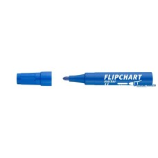 Flipchart marker, 1-3 mm, kúpos, ICO 'Artip 11', kék