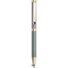Golyóstoll, 1,0 mm, arany színű klip, pasztell színű tolltest, FILOFAX 'Norfolk', fekete