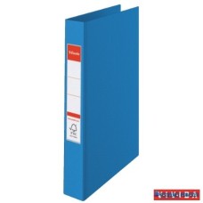 Gyűrűs könyv, 2 gyűrű, 42 mm, A4, PP, ESSELTE 'Standard', Vivida kék