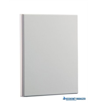 Gyűrűs könyv, panorámás, 4 gyűrű, 70 mm, A4, PP/karton, PANTA PLAST, fehér