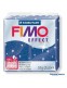 Gyurma, 57 g, égethető, FIMO Effect, csillámos kék
