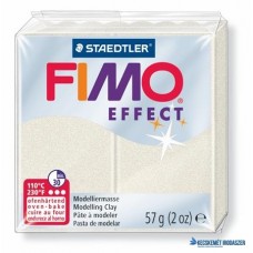 Gyurma, 57 g, égethető, FIMO 'Effect', metál gyöngyház