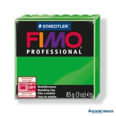 Gyurma, 85 g, égethető, FIMO 'Professional', zöld