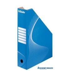 Iratpapucs, karton, 80 mm, összehajtható, ESSELTE 'Standard', kék