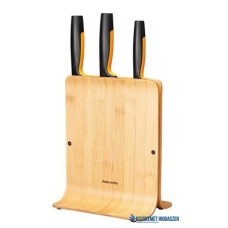 Késblokk, bambusz, 3 késes, FISKARS 'Functional Form™'