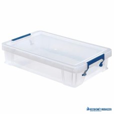 Műanyag tároló doboz, átlátszó, 5,5 liter, FELLOWES, 'ProStore™'
