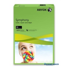 Másolópapír, színes, A4, 80 g, XEROX 'Symphony', sötétzöld (intenzív)