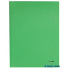 Pólyás dosszié, karton, A4, LEITZ 'Recycle', zöld