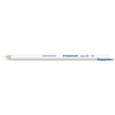 Színes ceruza, háromszögletű, STAEDTLER 'Ergo Soft 157', fehér