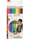 Színes ceruza készlet, háromszögletű, MAPED 'Harry Potter Kids', 12 különböző szín