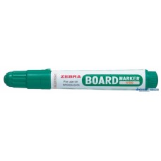 Táblamarker, 2,6 mm, kúpos, ZEBRA 'Board Marker', zöld