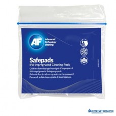 Tisztítókendő, izopropil alkohollal, nagy méretű, 10 db, AF 'Safepads'